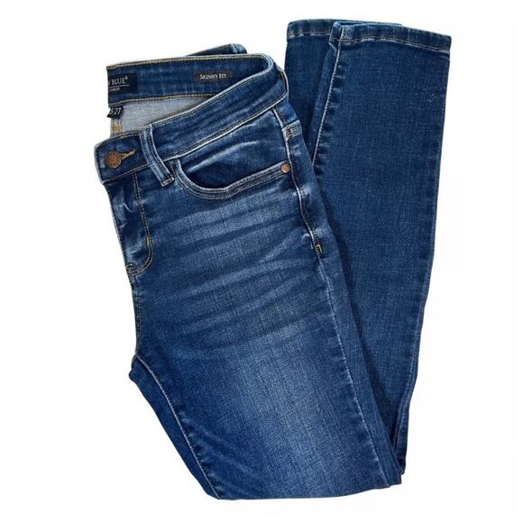 Judy Blue Jeans Skinny Fit Womens Size 9/29 Stretch Mid Rise Elisa JB82110DK - Picture 3 of 12